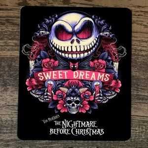 Mouse Pad‎ Sweet Dreams Nightmare Before Christmas Xmas